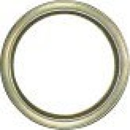 Steel Foldover Drain Plug Gasket for Subaru, M20 ID x M26 OD (Pack of 10)