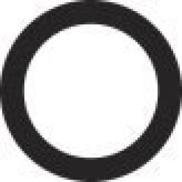 Industrial O-Ring, Nitrile, Black, 14mm ID x 2.5mm Thickness (Pack of 50)