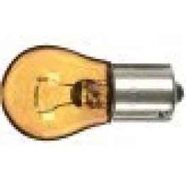 Miniature Incandescent Bulb, 12 Volts, Single Contact Bayonet Base, 150 Life Hours, 22 Candle Power, Nickel (Pack of 10)