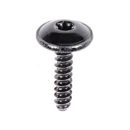 TORX Truss Head Tapping Screw for Audi/VW 1998+/BMW, T25 Drive, Black Zinc, M4.8-1.61, 18mm Length, 15mm Head (Pack of 25)