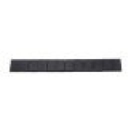 Black Adhesive Steel Weight 1/4 oz Segments (Pack of 48)