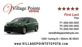 Village Pointe Sienna Business Card