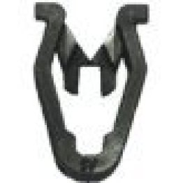 Interior Trim Clip for Hyundai Azera, Nylon, Black, 7.5mm Width, 16mm Overall Length (Pack of 100)