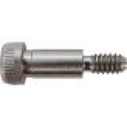 Socket Head Shoulder Screw, 18-8 Stainless Steel, Plain Finish, 1/2" Shoulder Diameter and 2-1/2" Length, 3/8-16 Thread (Pack of 25)