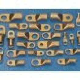 Battery Maintenance Assortment, 8-4/0 AWG, 96 Pieces, 10-1/2" Stud Size, All Copper Battery Lugs, Heavy-Duty (Pack of 1)