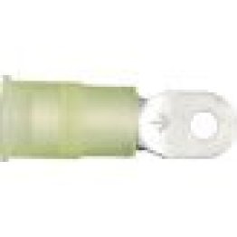Electro-Lok - Ring Tongue Terminal, Standard, Nylon Insulated, 12 to 10 AWG, #10 Stud Size, Yellow (Pack of 25)