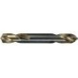 Supertanium® II - Double End Drill Bit, 135° Split Point, Two Drills in One, Saves Time, 1/8 x 1-15/16" (Pack of 6)
