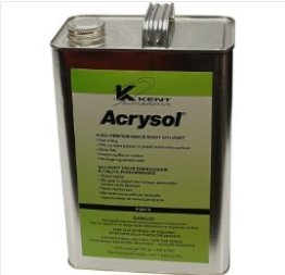 Acrysol Paint Preparation and Auto Body Solvent, Non-Chlorinated, Clear, Liquid Form, 1gal Can (Pack of 1)