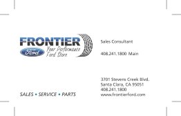 Frontier Ford Blank Card 2