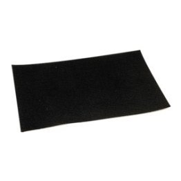 Anti-Rattle/Squeak BRS Tape, Black, Suitable for Honda, Nissan and Toyota, 1mil Thickness, 8 x 10" (Pack of 2)