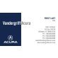 Vandergriff Acura Business Card - Ver. 5