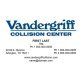 Vandergriff Collision Center Business Cards