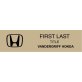 Vandergriff Honda Name Badge Gold - Option #2