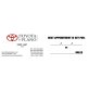 Toyota of Plano Appointment Cards