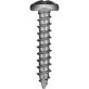 Sheet Metal Screw, Phillips Pan Head, Zinc Finish, Steel, #8 x 3/8" (Pack of 100)