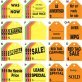 Large Rearview Mirror Hang Tags (50 per pack)