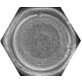 Sheet Metal Screw, Hex Head, Zinc Finish, Steel, #10 x 1-1/2" (Pack of 50)