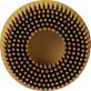 3M - Scotch-Brite Roloc Bristle Disc, 3" Diameter, 80 Grit, Yellow (Pack of 1)