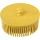 3M - Scotch-Brite Roloc Bristle Disc, 3" Diameter, 80 Grit, Yellow (Pack of 1)