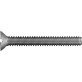Machine Screw, Slotted Flat Head, Plain Finish, 18-8 Stainless Steel, #4 x 3/4" (Pack of 50)
