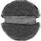 Machine Screw, Slotted Flat Head, Plain Finish, 18-8 Stainless Steel, #4 x 3/4" (Pack of 50)