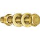 FalconGrip® - Hex Cap Screw, Grade 8, Alloy Steel, Yellow Zinc Finish, 7/16-14 x 2 " (Pack of 50)