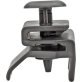 Front Fender Liner Clip; Slotted Head Diameter: 15.3mm; Body Width: 35mm; Black Nylon (Pack of 25)