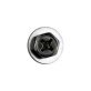 Phillips Hex Head License Plate Screw with 16mm Free Spinning Washer, Stainless Steel, M6 Diameter, 20mm Length (Pack of 50)