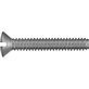 Machine Screw, Slotted Oval Head, Plain Finish, 18-8 Stainless Steel, 10 x 3/8" (Pack of 50)