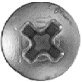 Machine Screw, Phillips Oval Head, Plain Finish, 18-8 Stainless Steel, #10 x 1" (Pack of 25)
