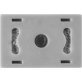Front and Rear Bumper Specialty Nut with PlastisolPad (Pack of 10)