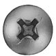 Machine Screw, Phillips Pan Head, Steel, Zinc Finish, Fine Thread, #10-32 x 1-1/2" (Pack of 50)