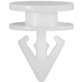 Door Trim Applique Clip-White (Pack of 50)