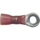 Ring Tongue Terminal, 2-Piece Heat Seal, Polyolefin Insulated, 8 AWG, 5/16" Stud Size, Red (Pack of 30)