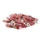 Ring Tongue Terminal, 2-Piece Heat Seal, Polyolefin Insulated, 8 AWG, 5/16" Stud Size, Red (Pack of 30)