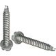 Quad-Grip™ Self-Drilling Screw, Slotted Hex Head, Steel, Zinc Finish, #10 x 5/8" (Pack of 100)