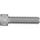 Socket Head Cap Screw, 18-8 Stainless Steel, Plain Finish, Coarse Thread, 3/16" Hex Key, 1/4-20 x 5/8" (Pack of 25)