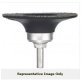 Twist-On Holding Pad, 3" Diameter, 20000rpm (Pack of 1)