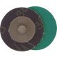 3M™ - Green Corps Roloc Grinding Disc for Fast Cutting, Long Life, Aluminum Oxide Grain, Twist-On Arbor, 60 Grit, 3" Diameter (Pack of 10)