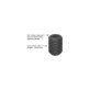 Set Screw, Cup Point, Alloy Steel, Black Oxide Finish, Coarse Thread, 3/32" Hex Key, #10-24 x 5/8" (Pack of 50)