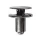 Bumper Cover Push-Type Retainer for Hyundai, Nylon, Black, Fits 8mm Hole, 18mm Head, 11mm Stem Length (Pack of 25)