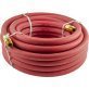 Air/Multipurpose Hose, EPDM Inner Tube, 4 Spiral Plies Polyester Yarn Reinforcement, Black, 250PSI, 3/8" x 25' (Pack of 1)