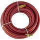 Air/Multipurpose Hose, EPDM Inner Tube, 4 Spiral Plies Polyester Yarn Reinforcement, Black, 250PSI, 3/8" x 25' (Pack of 1)