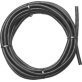 Split Wire Loom, Polyethylene, Black, 0.35" ID, 0.51" OD, 100' Length (Pack of 1)