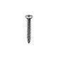 Phillips Oval Head Screw with Oversized Shank    (100 per pack)