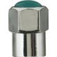 Tire Repair Tire Valve Cap Chromed Plastic Cap (100 per pack)
