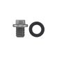 Metric Drain Plug with Gasket - Oversized M14-1.50 Thread Size (10 per pack)