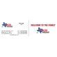 Texas Nissan of Grapevine "Welcome to the Family" Business Cards
